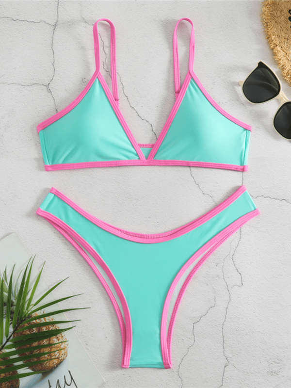 Green swimwear/bikini with S