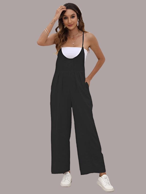Black One - Piece/Jumpsuit with S