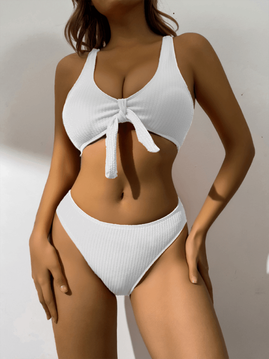 White swimwear/bikini with S