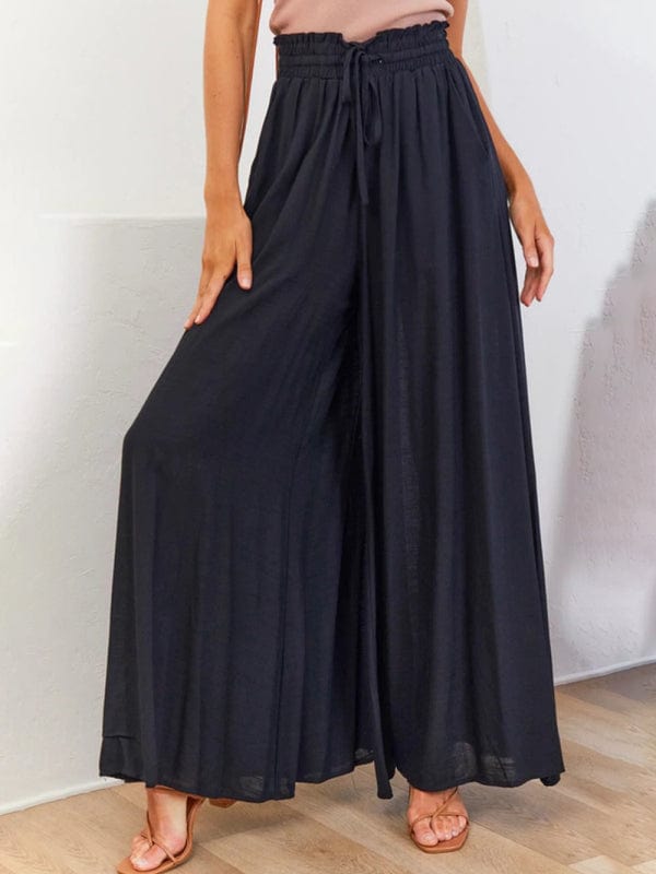 Black Bottoms/Pants & Culotte with S
