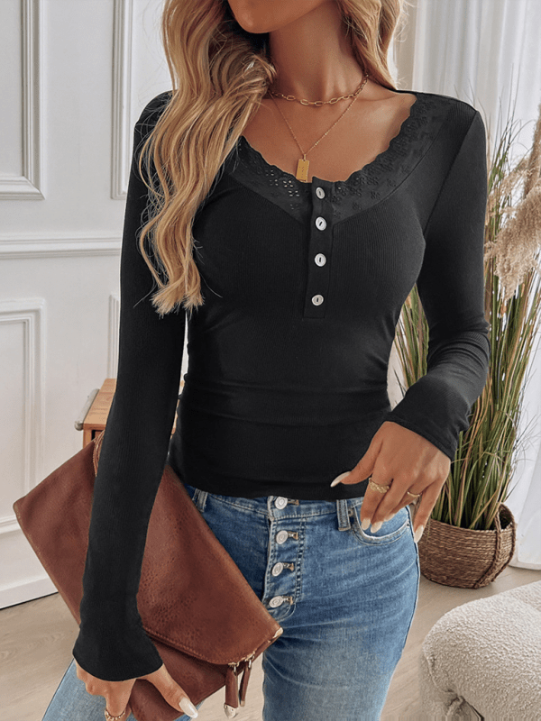 Black Tops/Blouses & Shirts with S