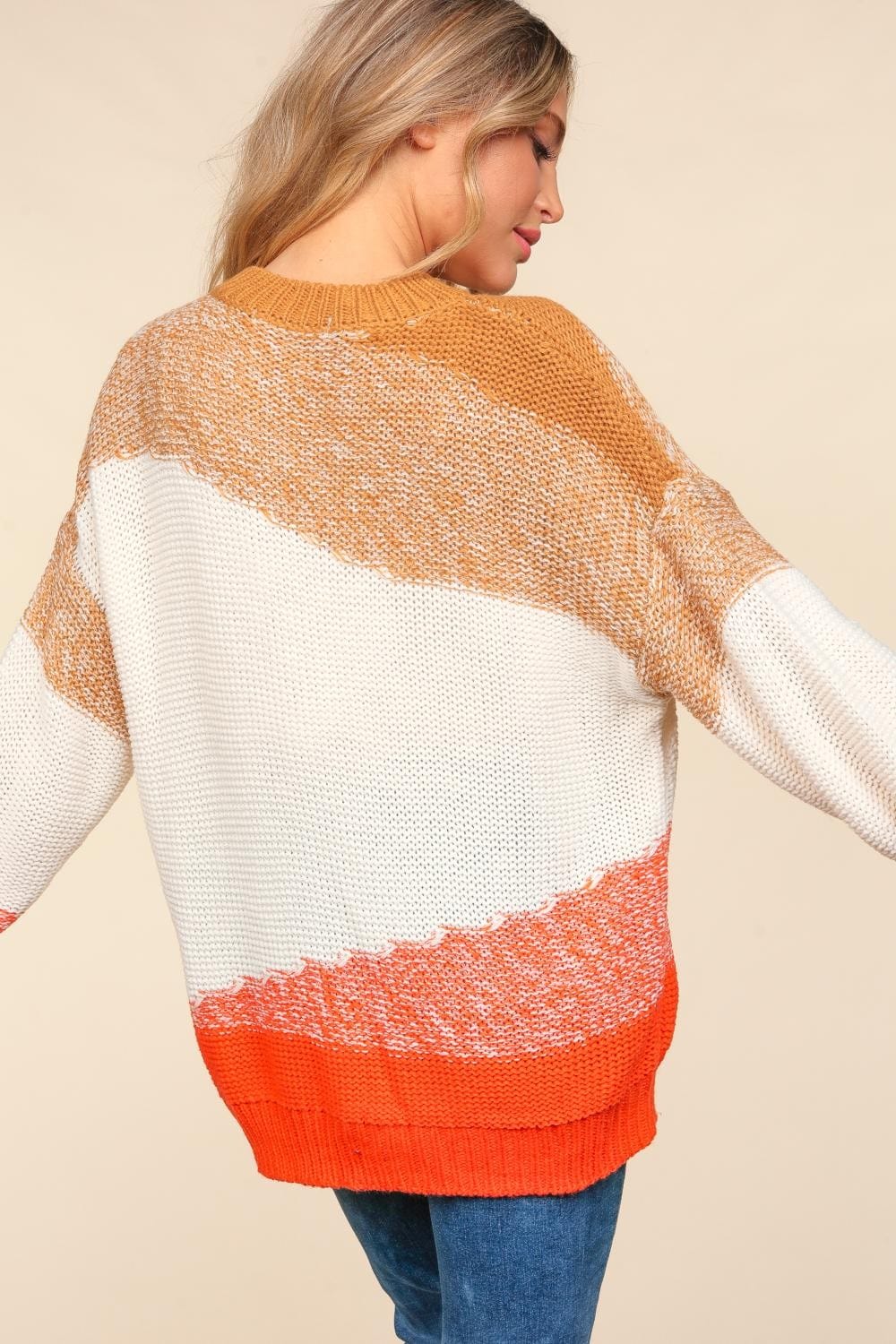 Camel Ivory Orange Sweaters & Cardigans/Sweater with S
