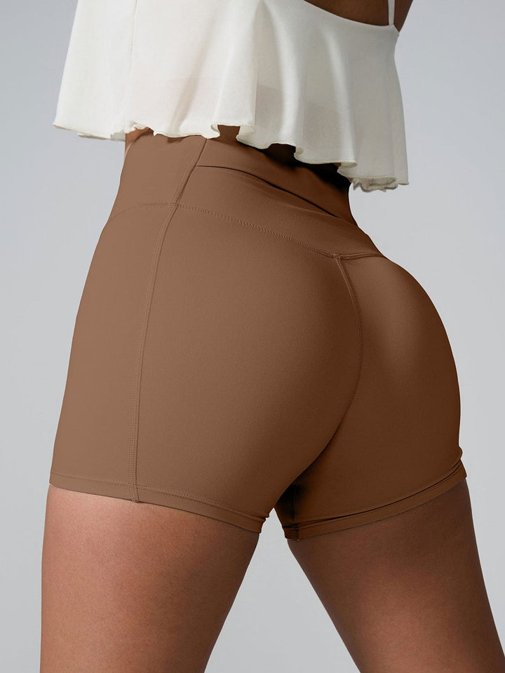 The802Gypsy Activewear/bottoms GYPSY-High Waist Active Shorts