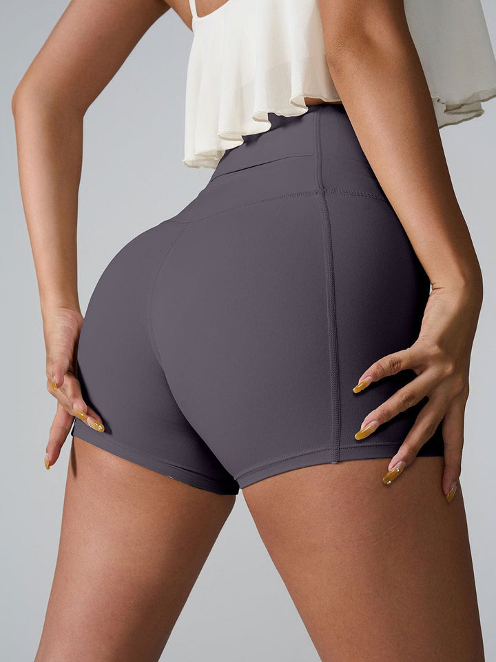 The802Gypsy Activewear/bottoms GYPSY-High Waist Active Shorts
