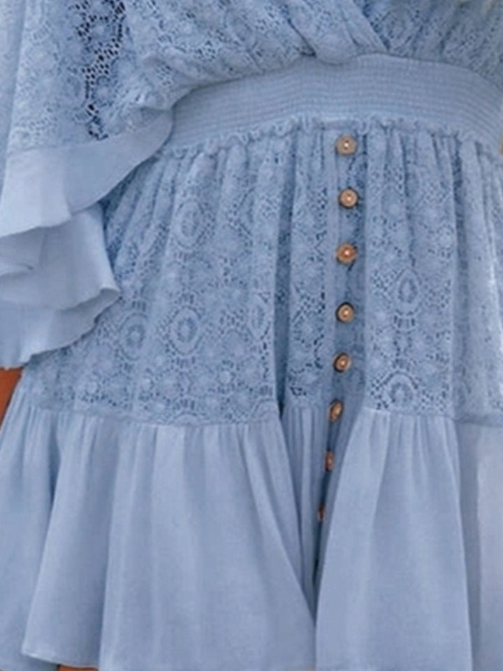 Light Blue Dresses/Casual with S