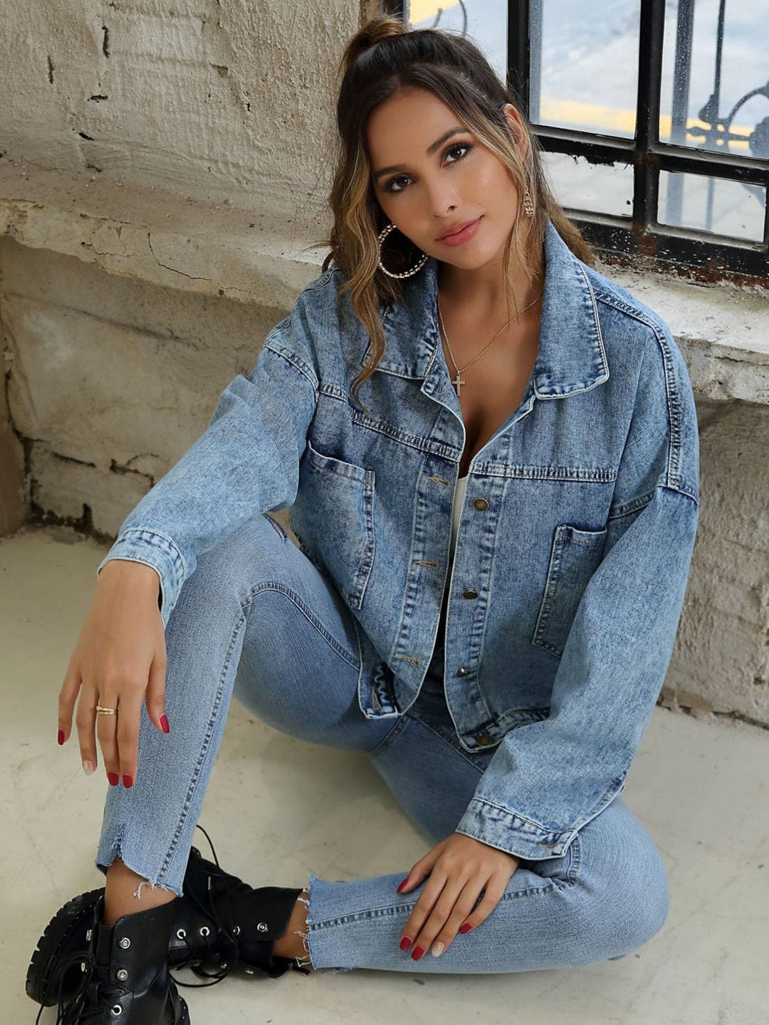 Medium Denim coats and jackets/Denim Jacket with XS