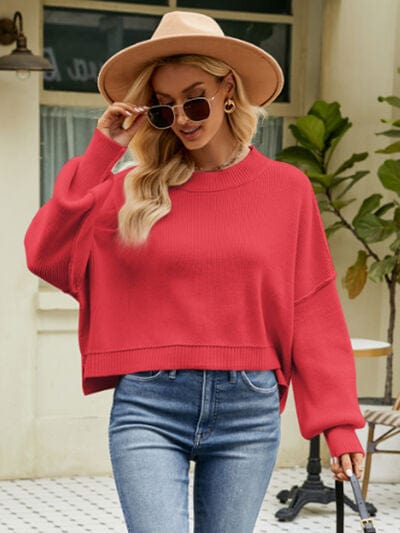 Red shirts and tops with XS