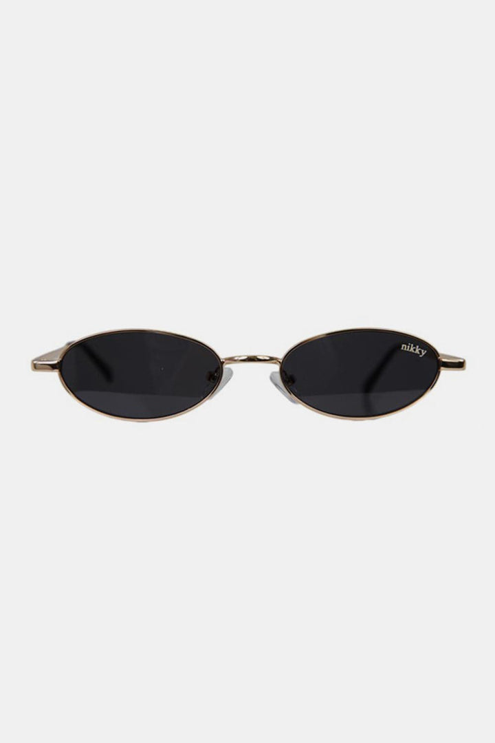 The802Gypsy-GypsyUSA Accessories/Sunglasses Black / One Size ❤️GYPSY - Metal Frame Finley Oval Sunglasses by Nicole Lee USA