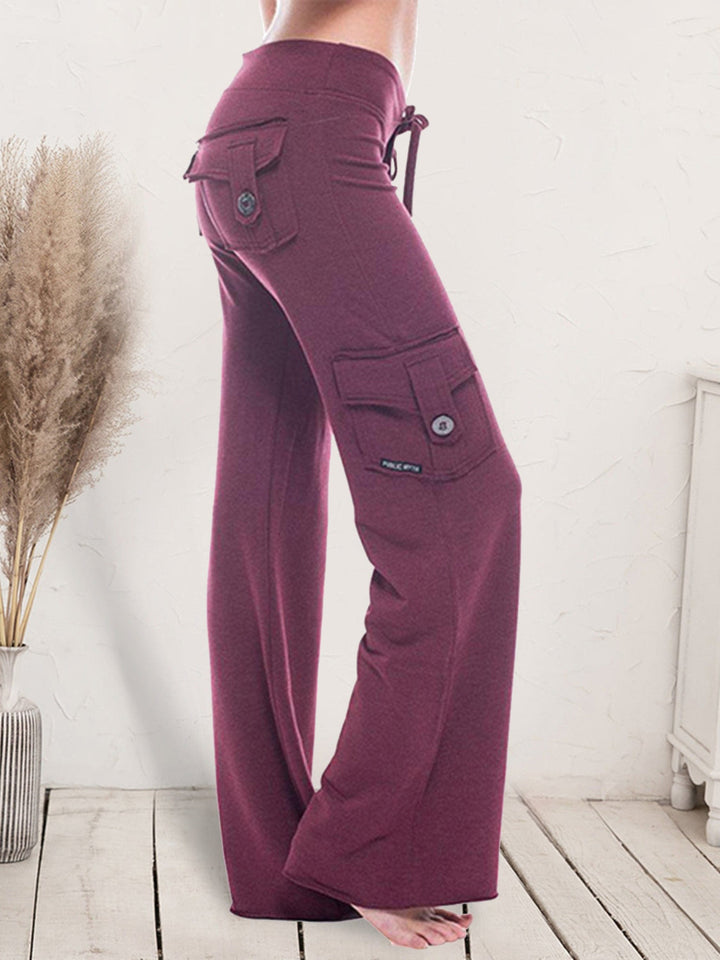 Wine Bottoms/Pants & Culotte with XS