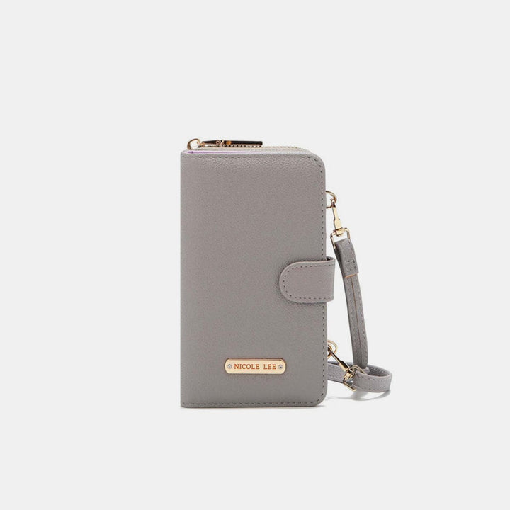Grey Women’s Handbags - wallet with One Size