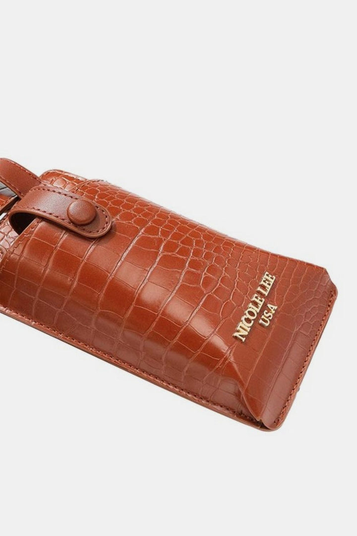 Brown Handbags, Wallets & Cases with One Size