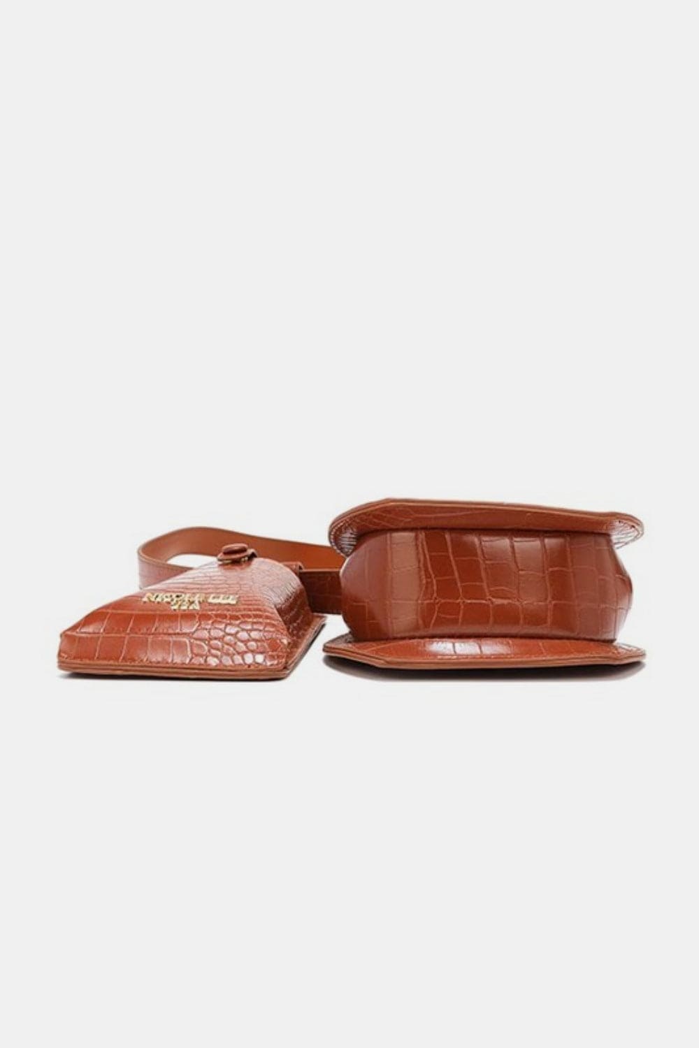 Brown Handbags, Wallets & Cases with One Size