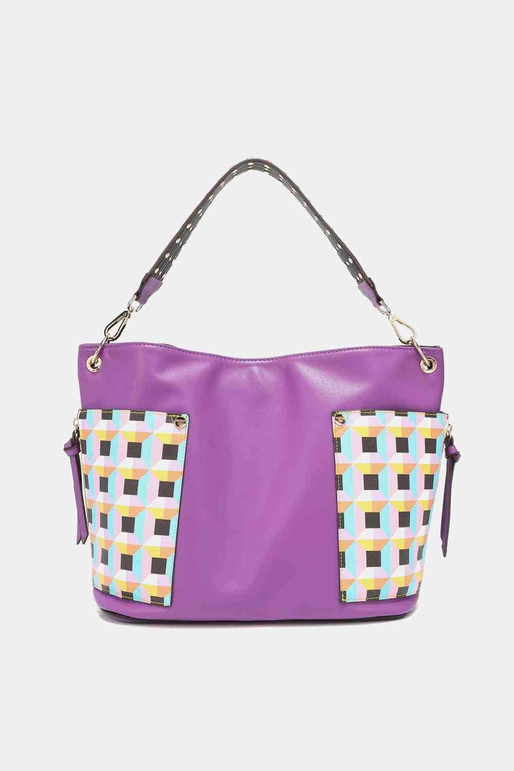 Purple Handbags, Wallets & Cases with One Size
