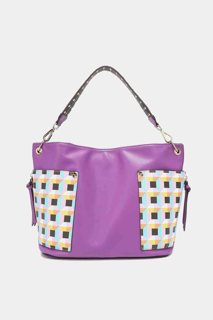 Purple Handbags, Wallets & Cases with One Size