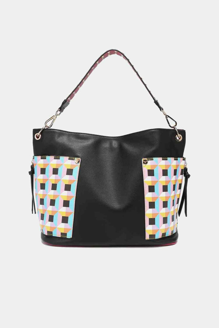 Black Handbags, Wallets & Cases with One Size