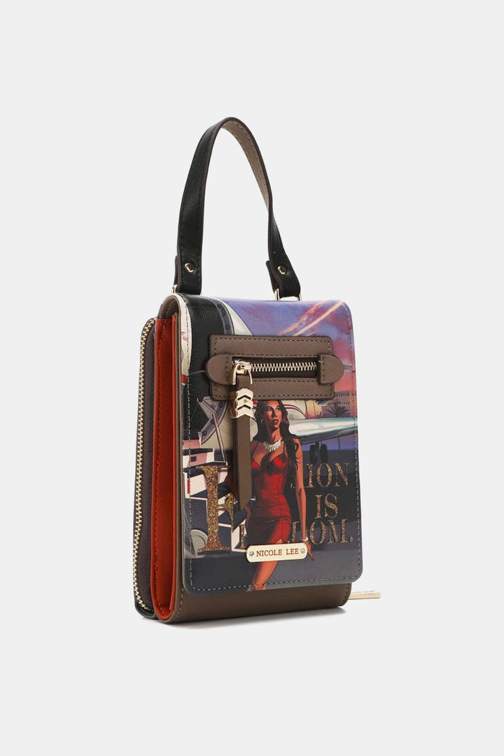 Travel In Fashion Handbags, Wallets & Cases with One Size
