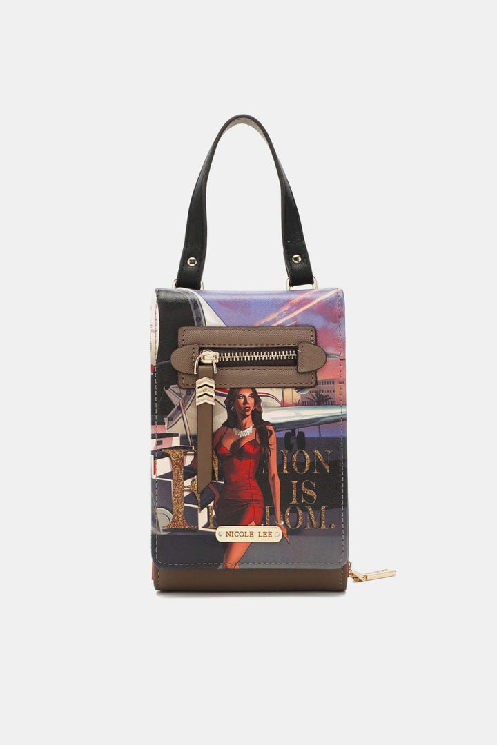 Travel In Fashion Handbags, Wallets & Cases with One Size
