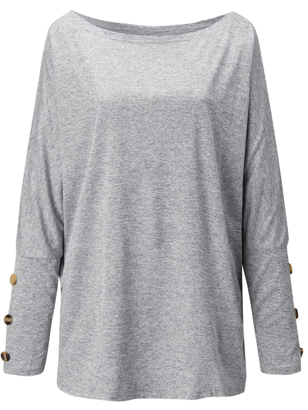 Gray shirts and tops with S