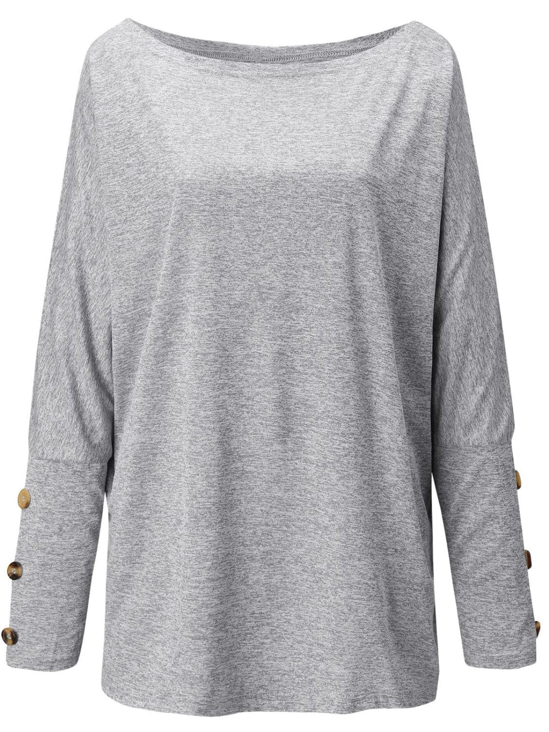 Gray shirts and tops with S