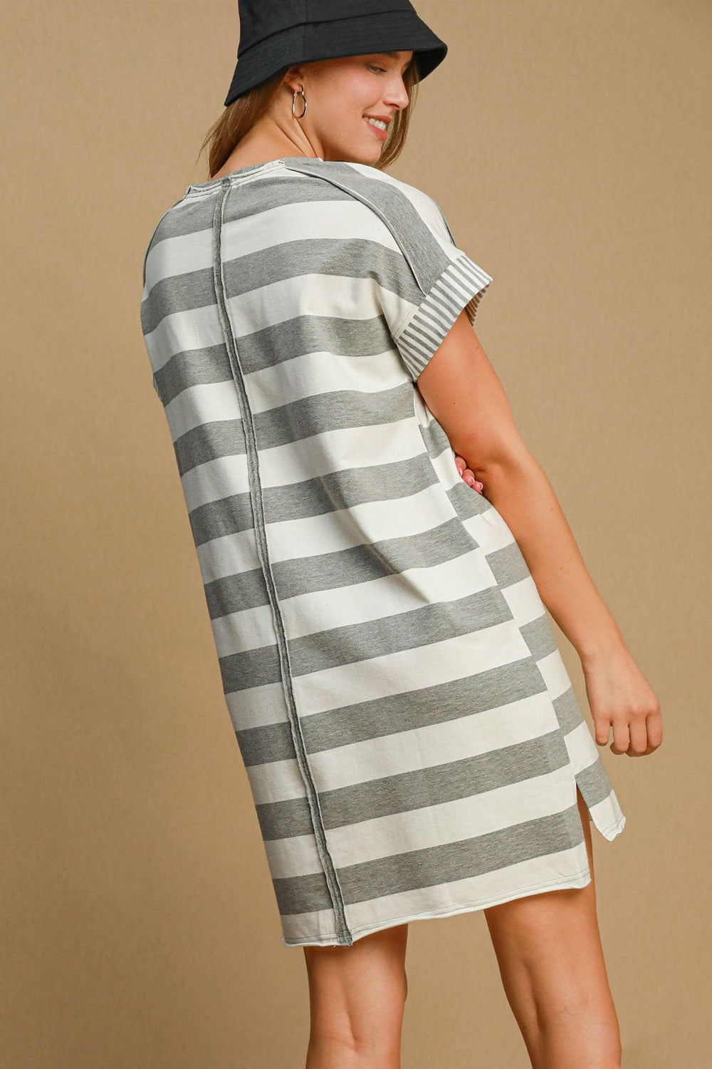 Gray Dress/casual with S
