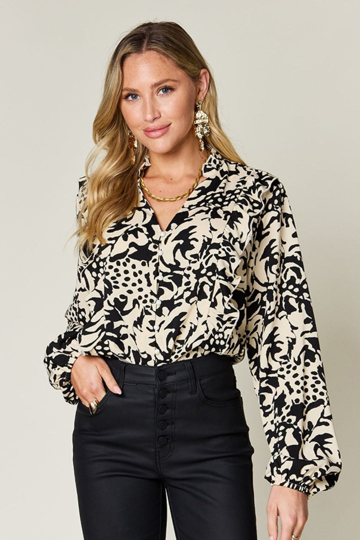 Black shirts and tops with S