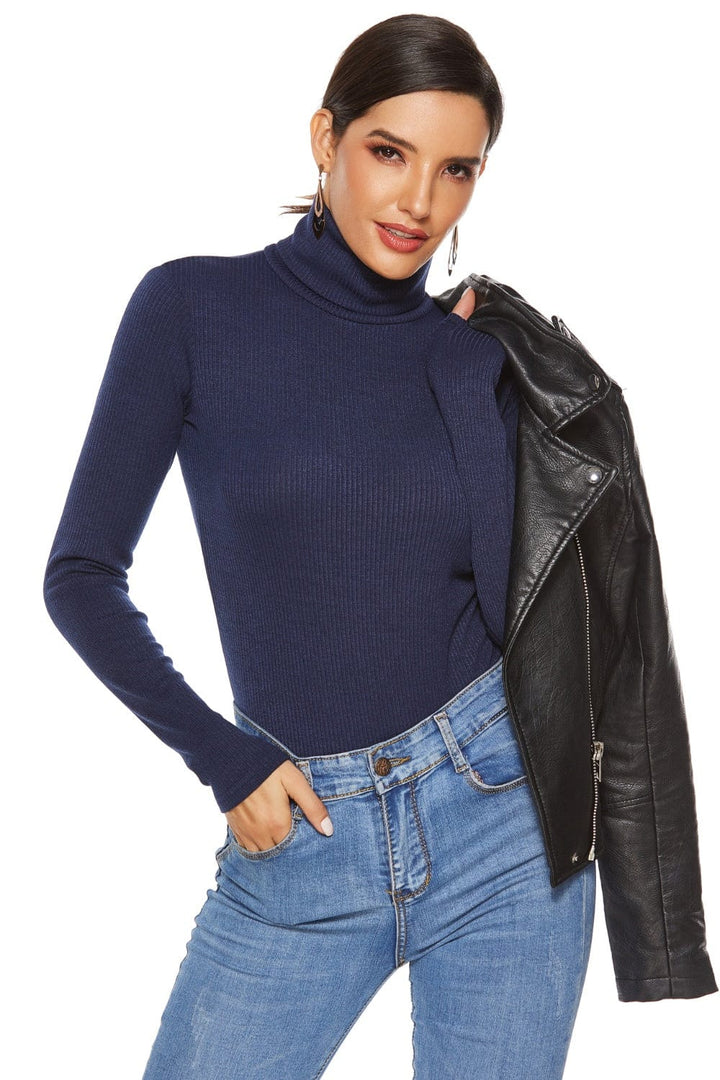 Dark Blue Tops/Bodysuits with S