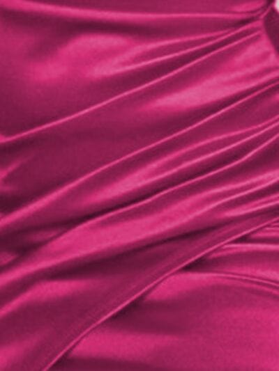 Deep Rose Pink Dresses/Evening Dresses with S