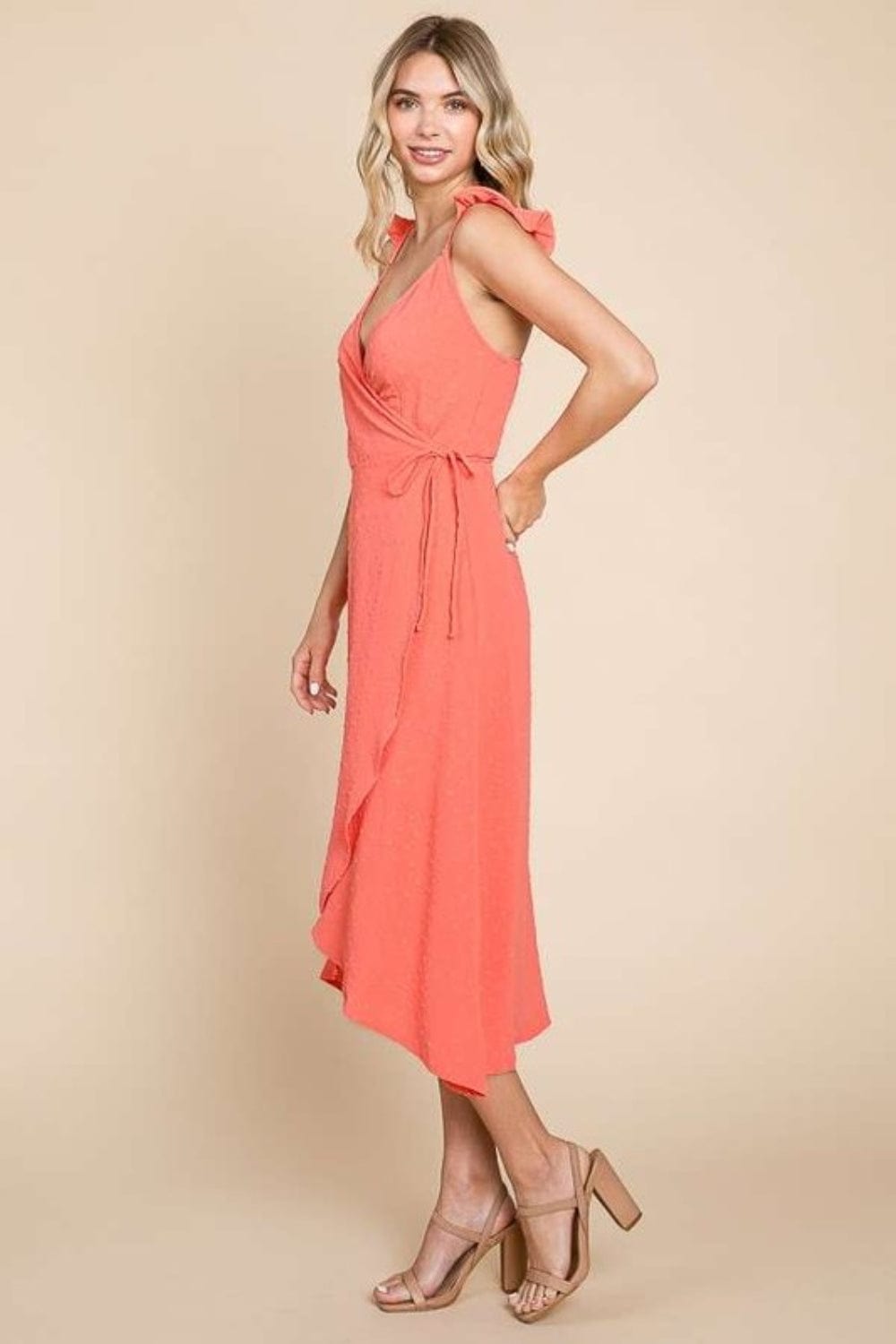 Coral DRESSES/MIDI DRESS with S