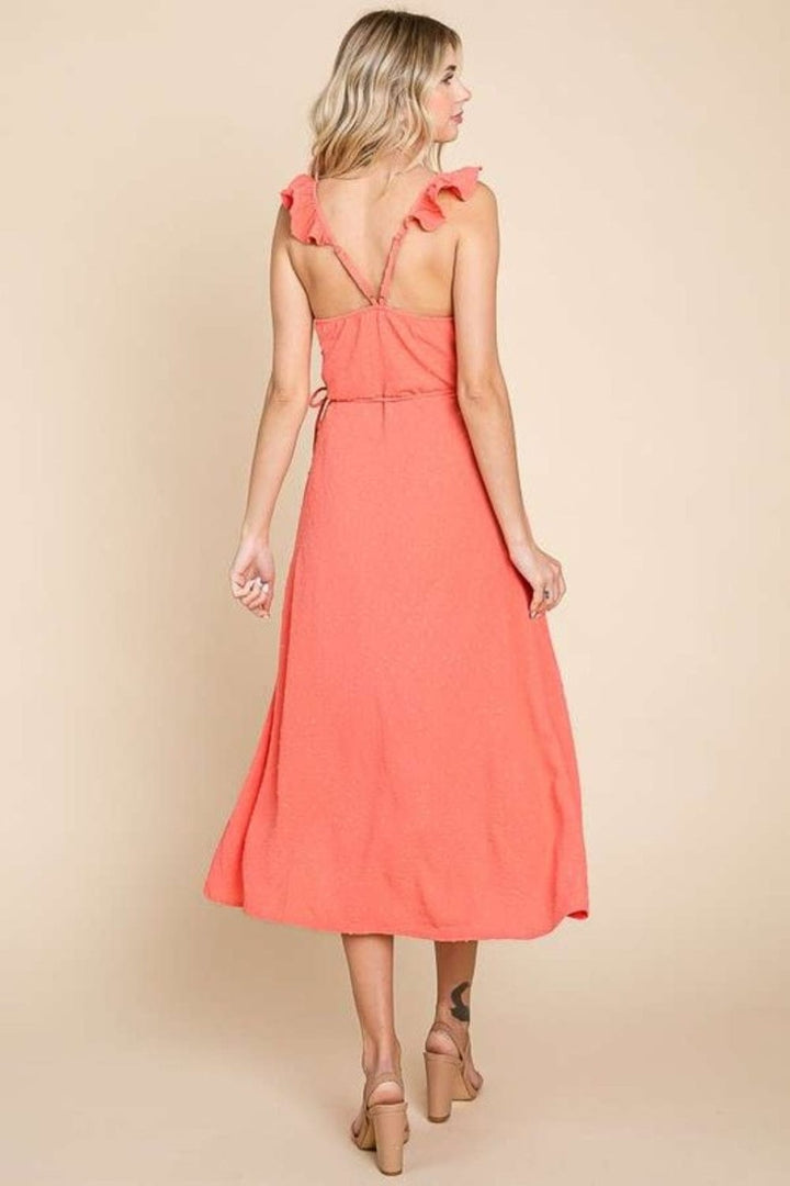 Coral DRESSES/MIDI DRESS with S