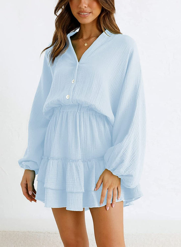 Light Blue DRESS/MINI DRESS with S