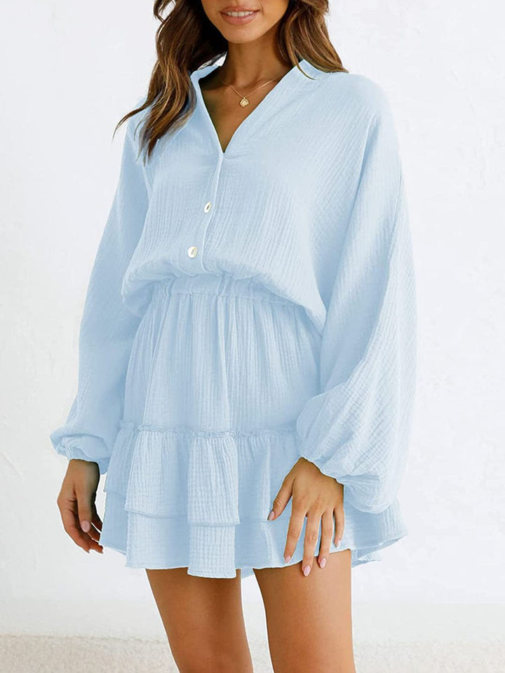 Light Blue DRESS/MINI DRESS with S
