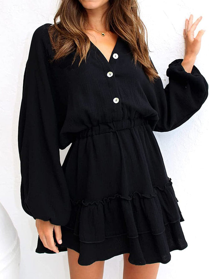 Black DRESS/MINI DRESS with S