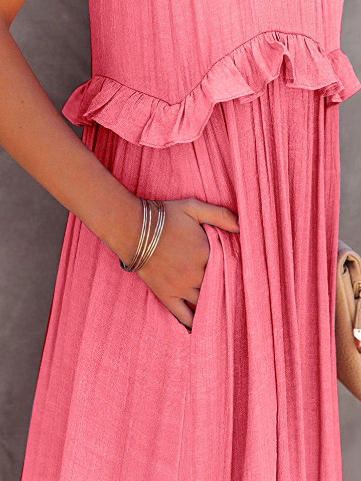 Watermelon pink Dresses/Casual with S