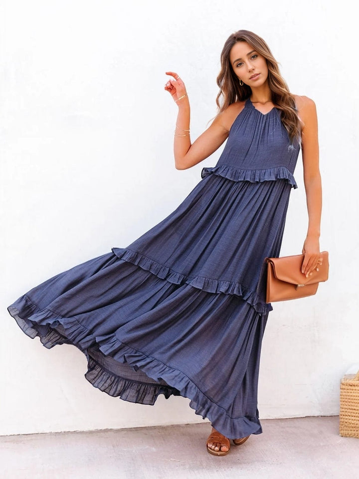 Dark Blue Dresses/Casual with S