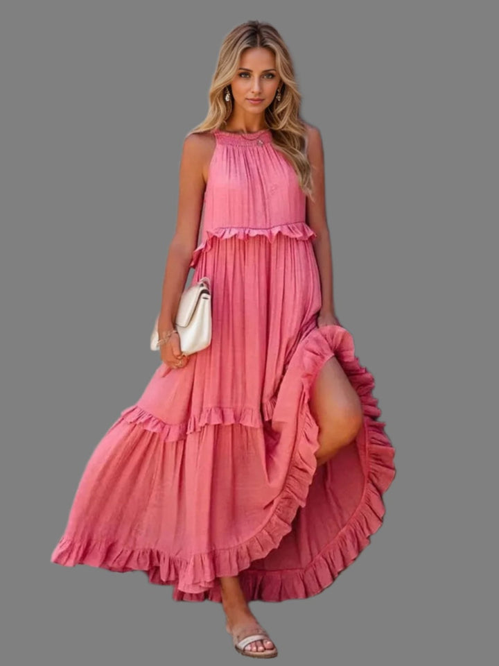Watermelon pink Dresses/Casual with S