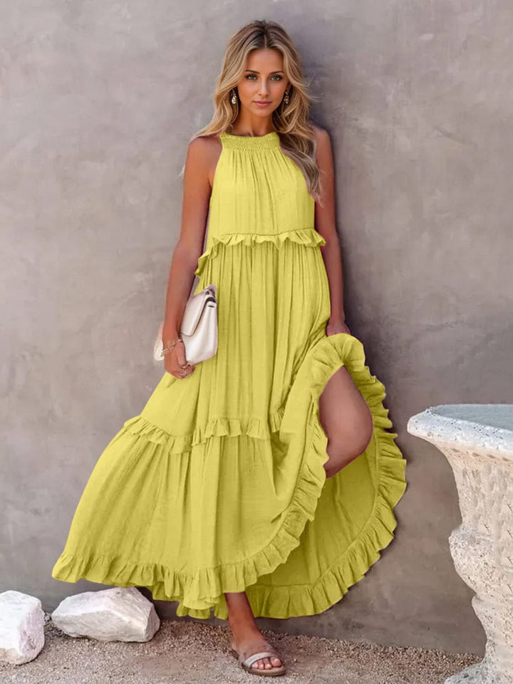 Chartreuse yellow Dresses/Casual with S