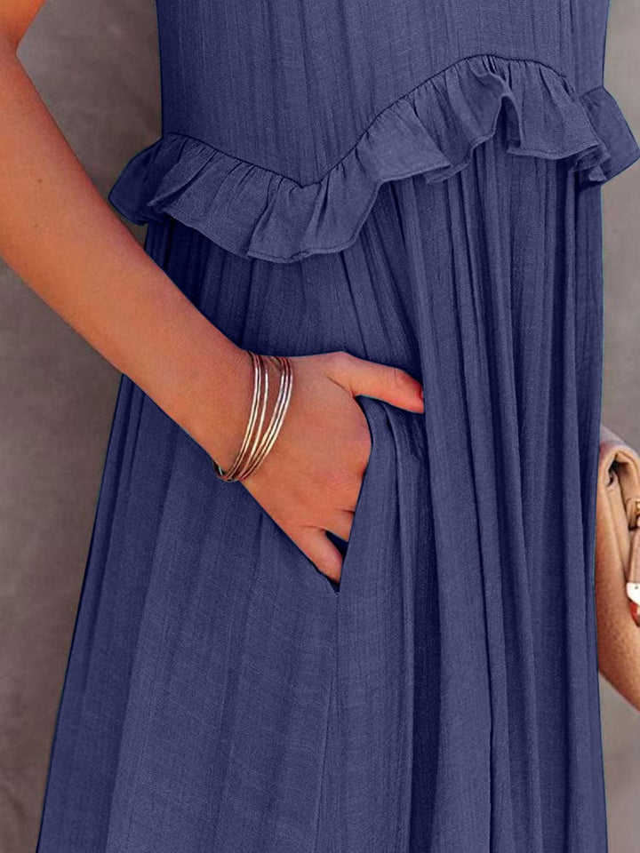Dark Blue Dresses/Casual with S