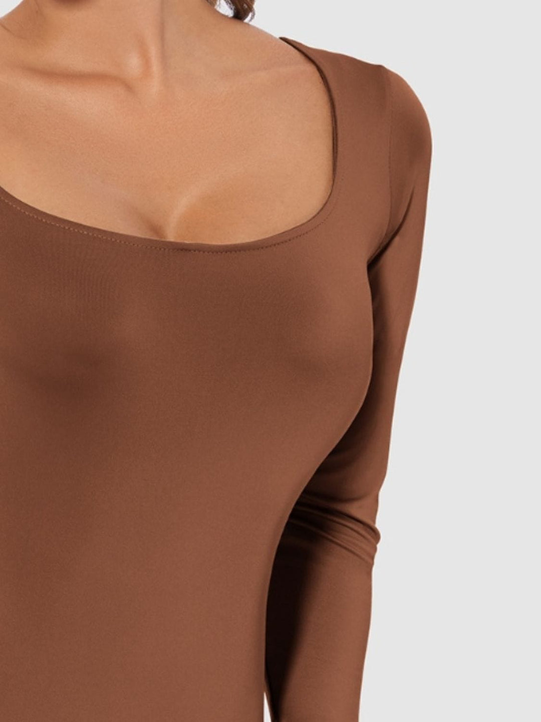 Brown Tops/Bodysuits with S