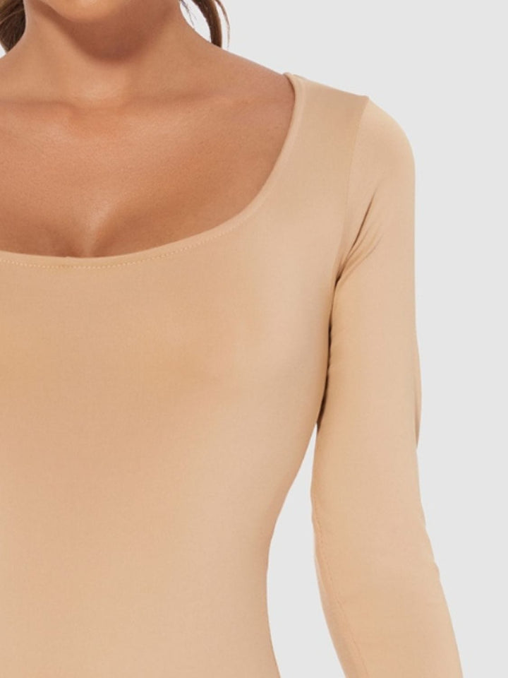 Tan Tops/Bodysuits with S
