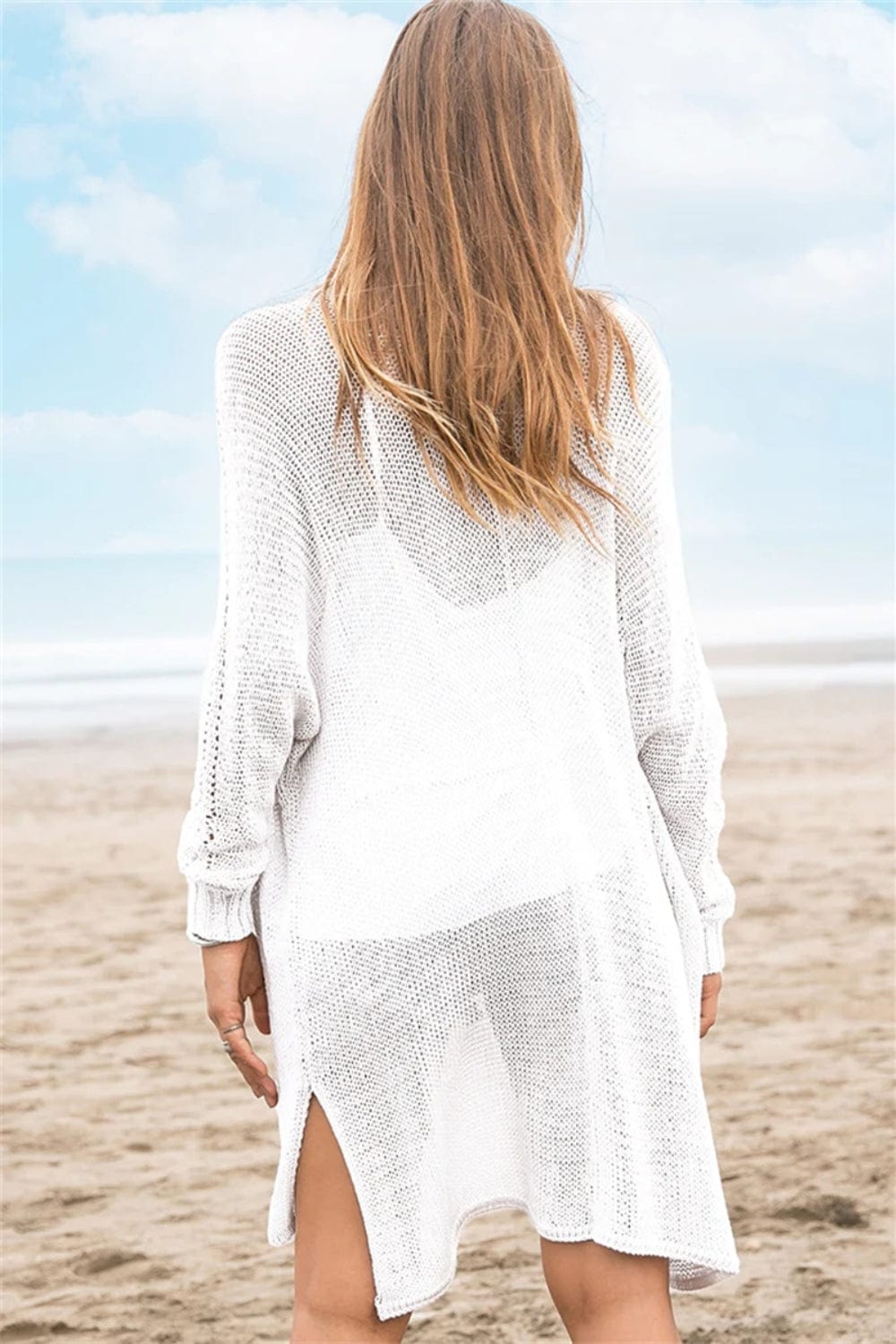 White Sweaters & Cardigans/Cardigans with S