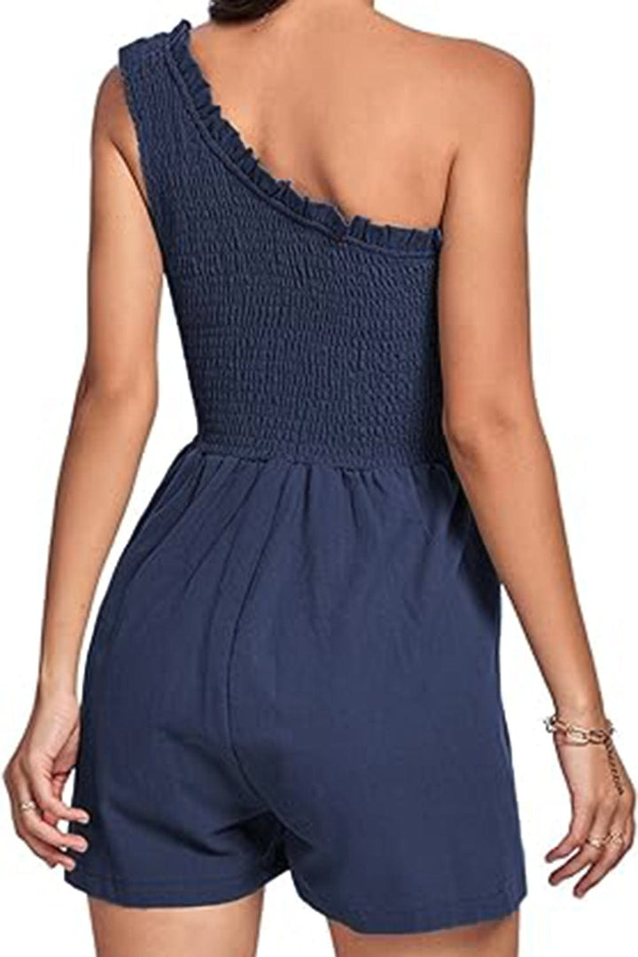 Dark Blue One - Piece/Romper with S