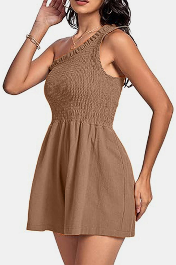 Brown One - Piece/Romper with S