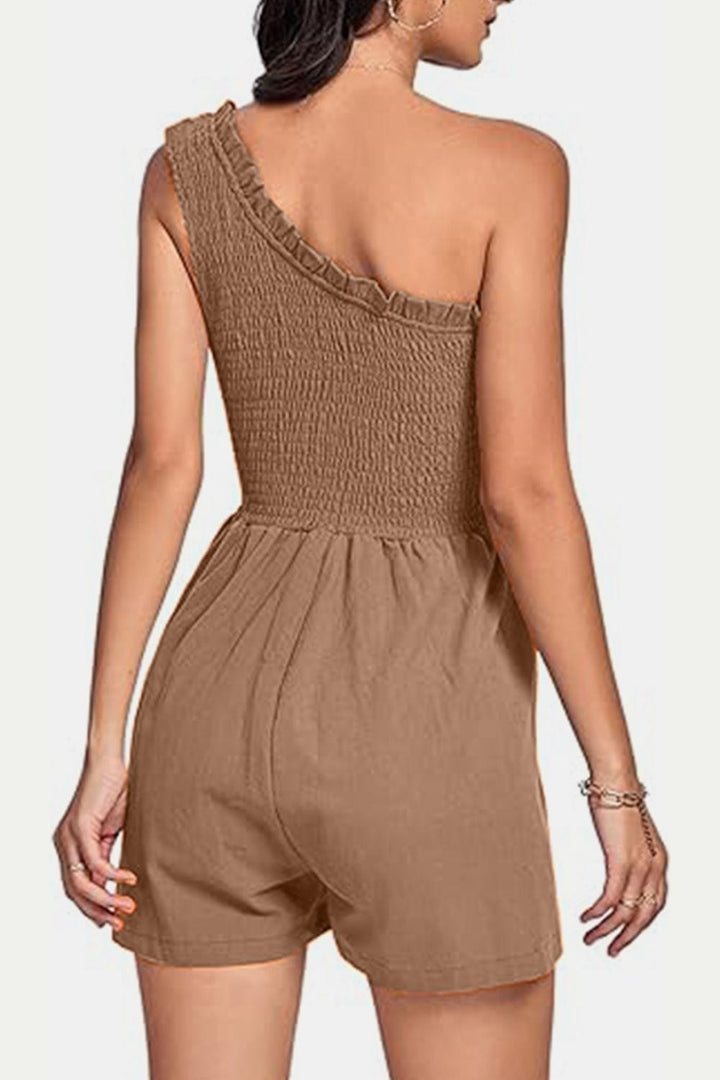 Brown One - Piece/Romper with S