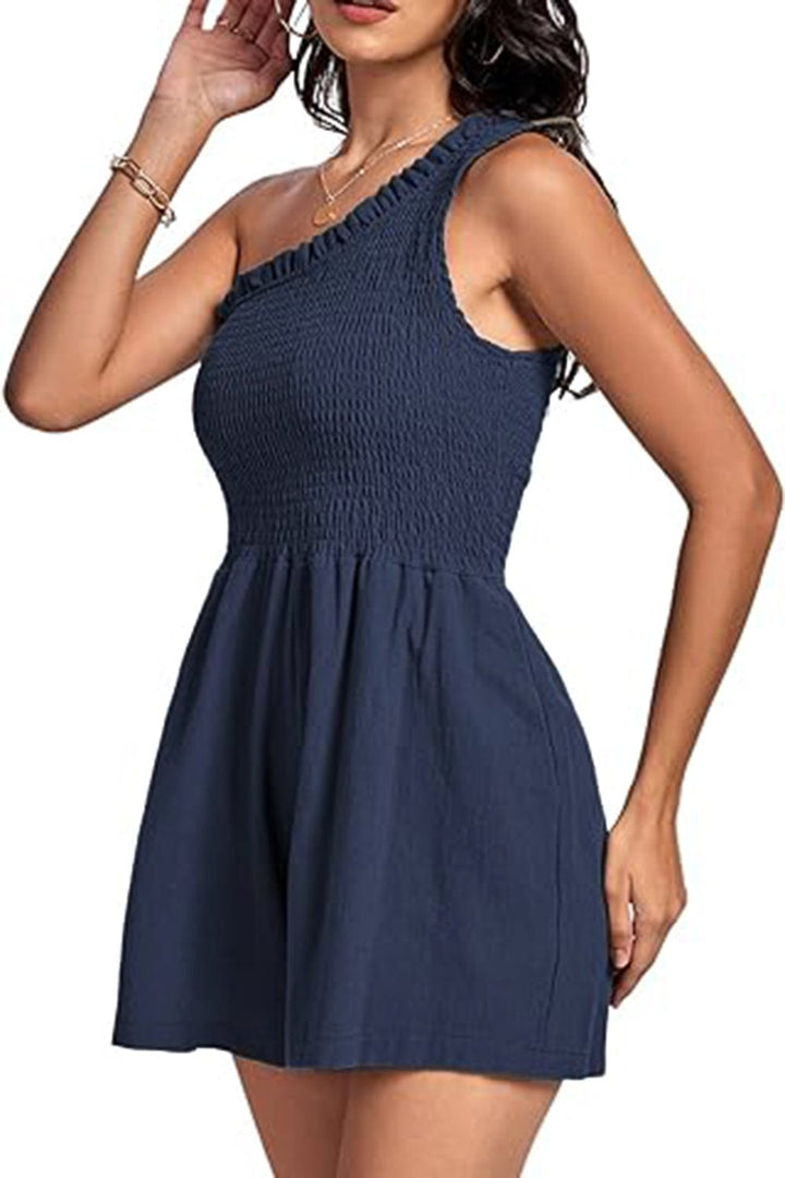 Dark Blue One - Piece/Romper with S