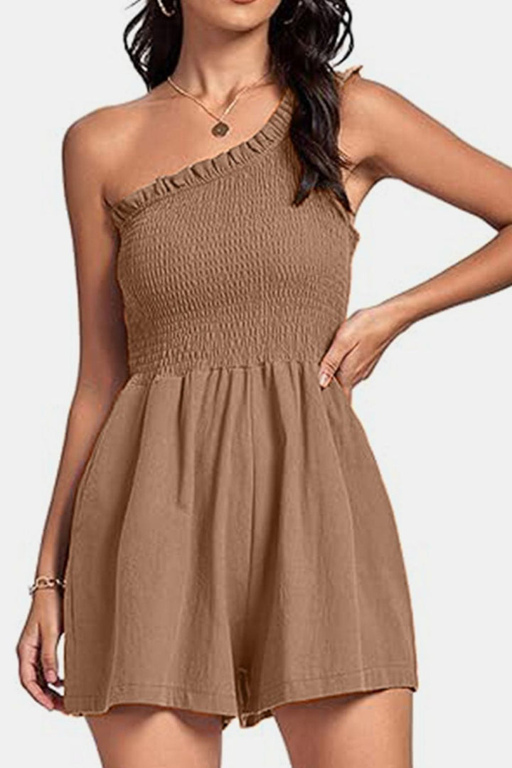 Brown One - Piece/Romper with S