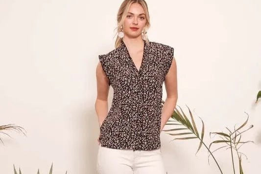 BLACK Tops/Blouses & Shirts with S