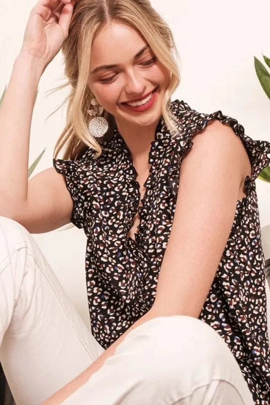 BLACK Tops/Blouses & Shirts with S
