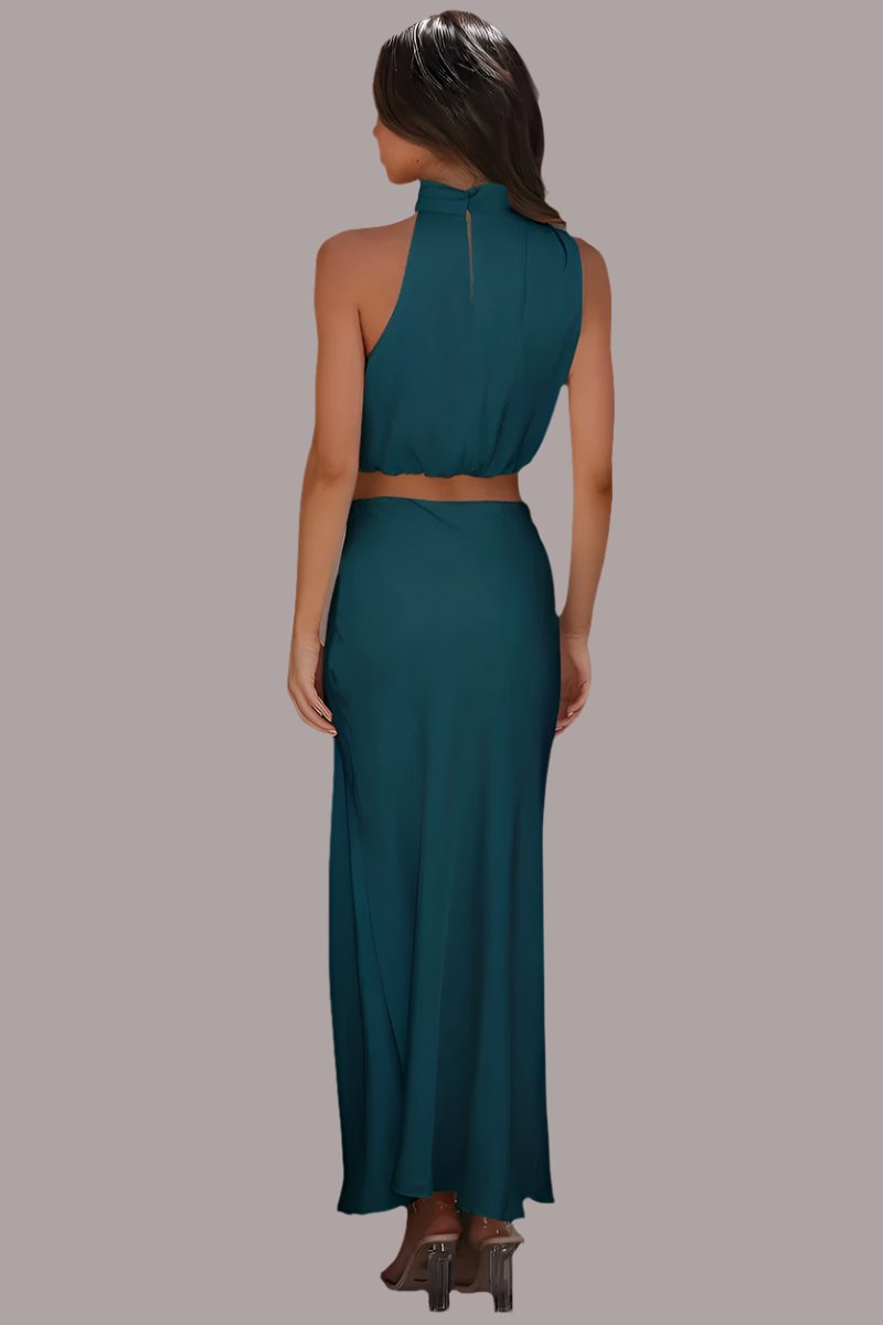 Black Two Piece Sets/Skirts Sets with S