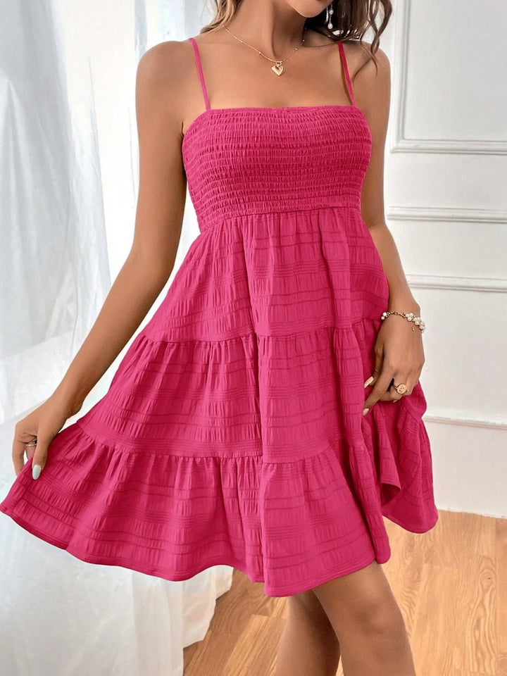 Deep Rose Dress/casual with S
