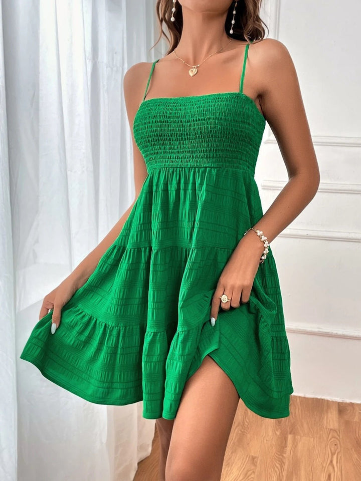 Mid Green Dress/casual with S